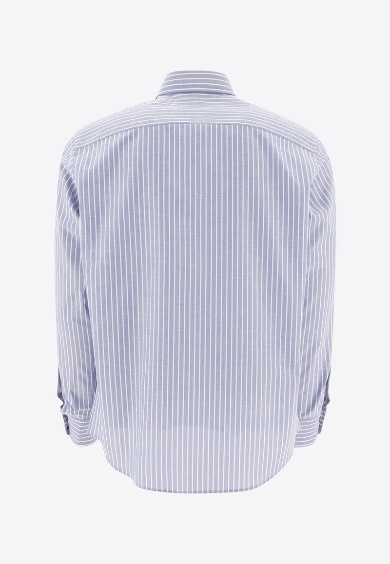 Valentino Striped Button-Down Shirt 6V3ABQ35AL0PG8_77173