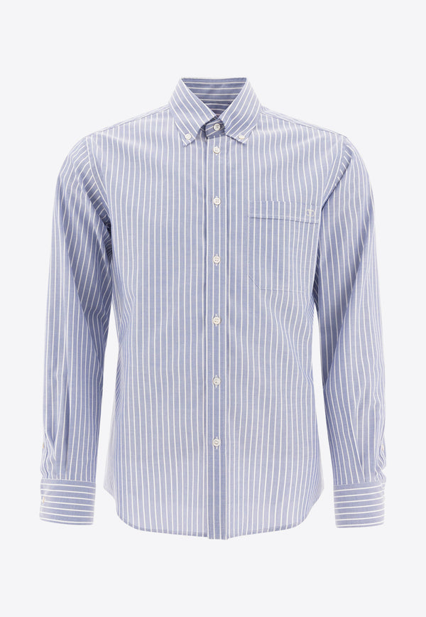 Valentino Striped Button-Down Shirt 6V3ABQ35AL0PG8_77173