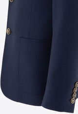 Valentino Single-Breasted Wool Blazer 6V3CEG959EBD51_77196