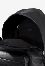 Balenciaga Explorer Leather Backpack Black 5032212ABND1000_77224