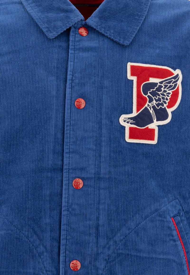 Polo Ralph Lauren Iconic P-wing Bomber Jacket Blue 710962236001ROYAL X_77475