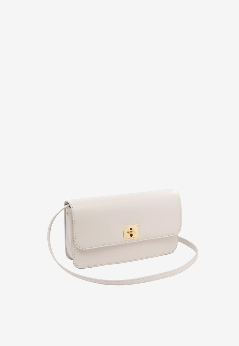 Golden Goose DB Gioia Leather Shoulder Bag White GWA00473A00056511406_77312