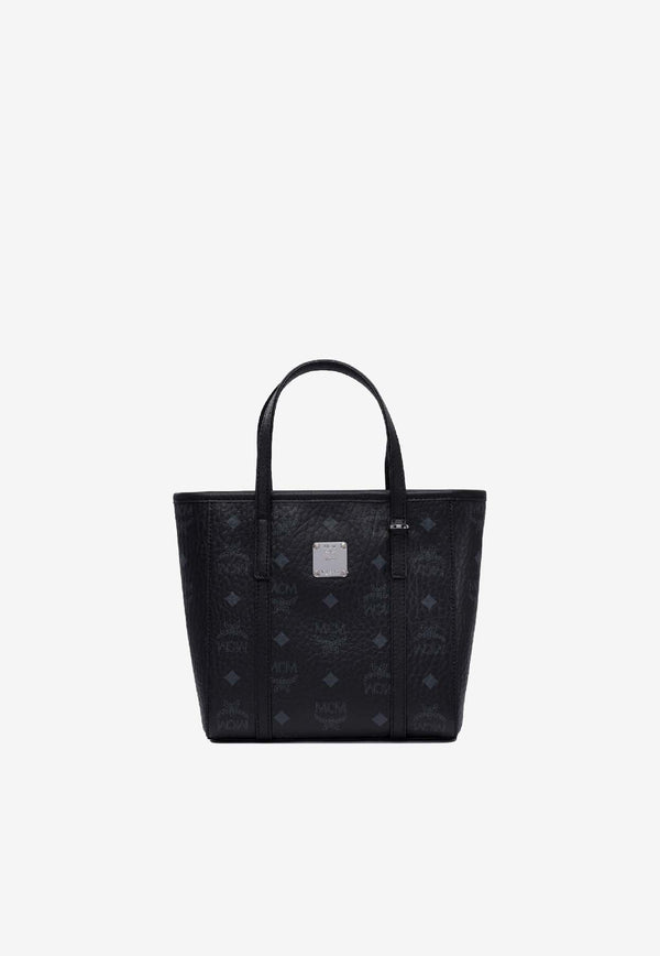 MCM Mini Toni Monogram Top Handle Bags  Black MWPEAMT06BLACK_77663