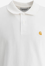 Carhartt Wip Chase Pique Polo T-shirt White I02380700R.XX_77744