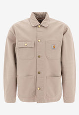 Carhartt Wip Michigan Denim Jacket Beige I0347872RF.4O_77790