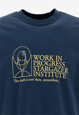 Carhartt Wip Stargazer Printed T-shirt Blue I0347672XT.XX_77821