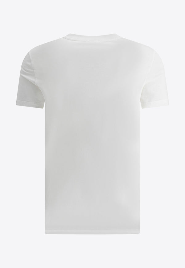 Tom Ford Logo-Patch Crewneck Undershirt T4M081410100_77742
