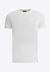 Tom Ford Logo-Patch Crewneck Undershirt T4M081410100_77742