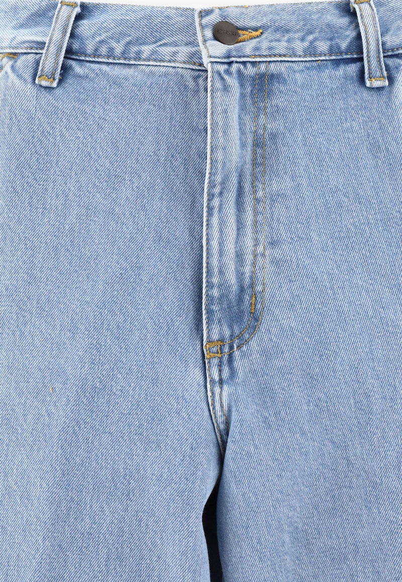 Carhartt Wip Single-Knee Denim Shorts Blue I03202601.A3_77923