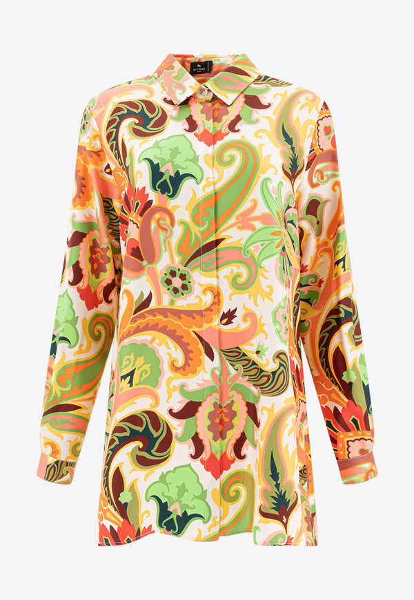 Etro Floral-Pattern Silk Shirt WRIA0029AK748X0805_77877