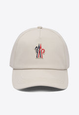 Moncler Grenoble Logo Patch Baseball Cap 3B00001-0486320D_77844 Beige