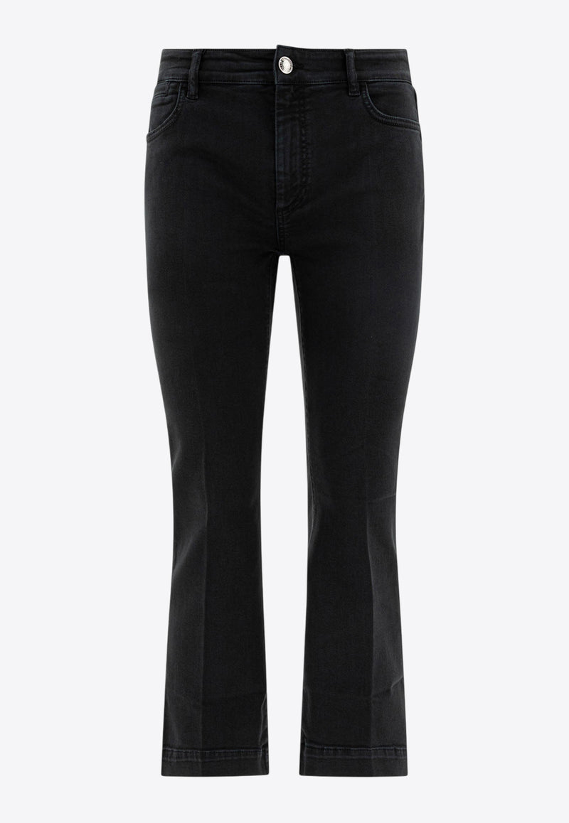 Sportmax Nilly Mini Flare Jeans 2512131035600NILLY004_78011 Black