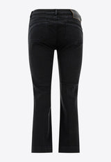 Sportmax Nilly Mini Flare Jeans 2512131035600NILLY004_78011 Black