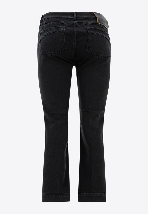 Sportmax Nilly Mini Flare Jeans 2512131035600NILLY004_78011 Black