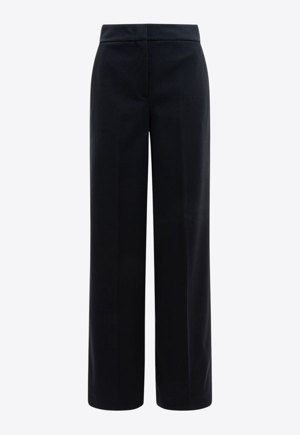 Max Mara Orche Straight-Leg Tailored Pants Black 2511781038600ORCHE003_77990