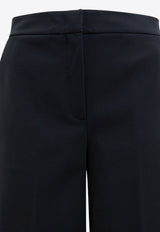 Max Mara Orche Straight-Leg Tailored Pants Black 2511781038600ORCHE003_77990