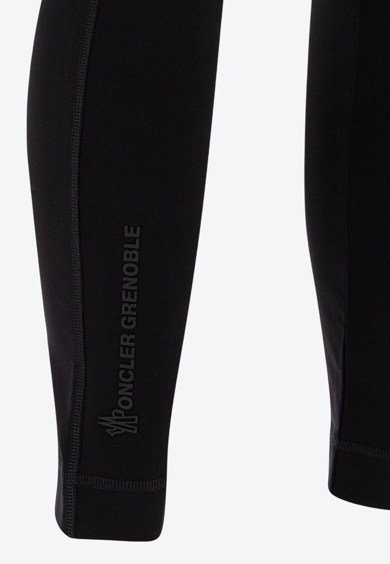Moncler Grenoble Logo Print Leggings 8H00006-829H7999_77997 Black