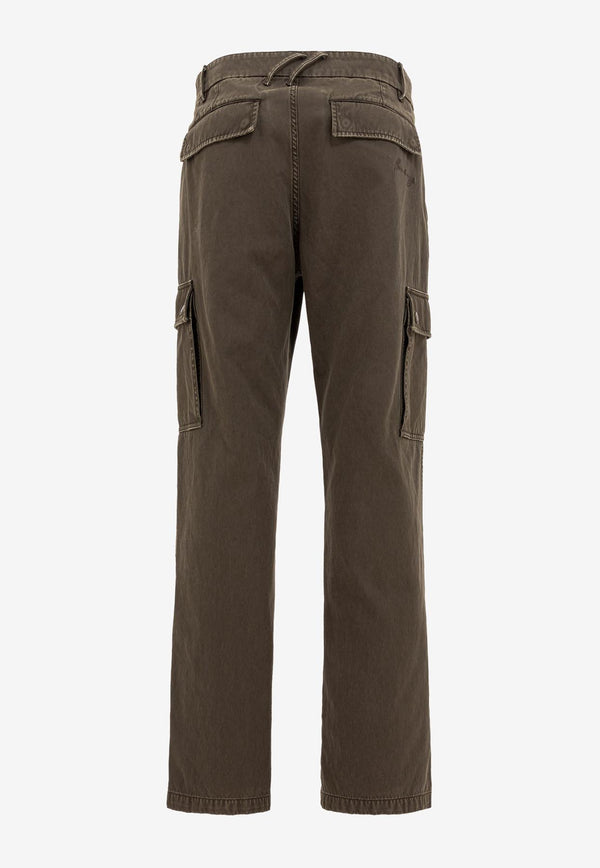 Burberry Straight-Leg Cargo Pants Brown 8105255_78028