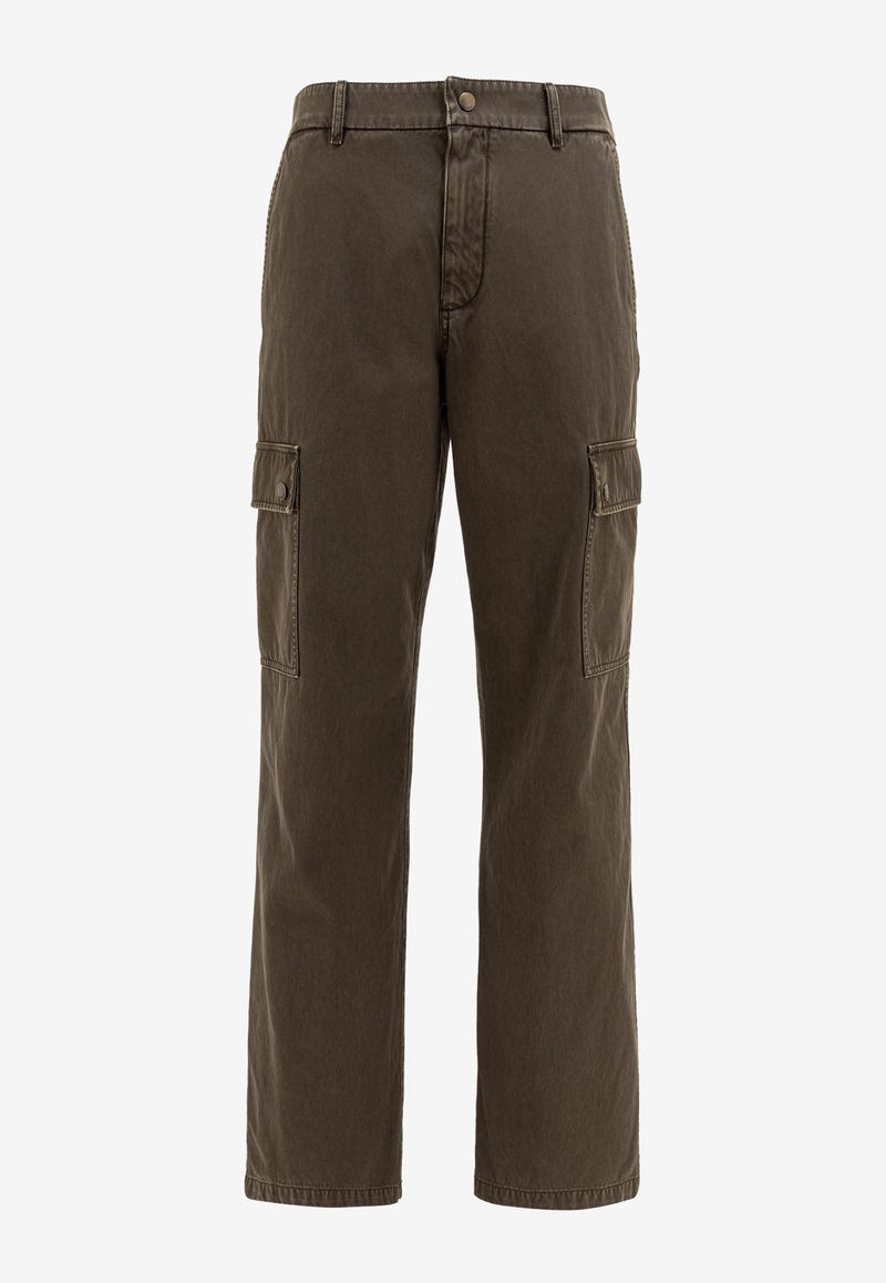 Burberry Straight-Leg Cargo Pants Brown 8105255_78028
