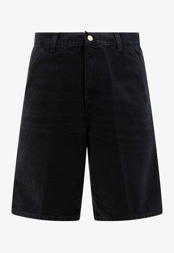 Carhartt Wip Single-Knee Bermuda Shorts Black I03479789.4O_78058