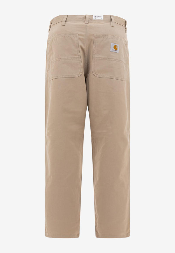 Carhartt Wip Single-Knee Straight Pants Beige I034907G1.02.32_78067