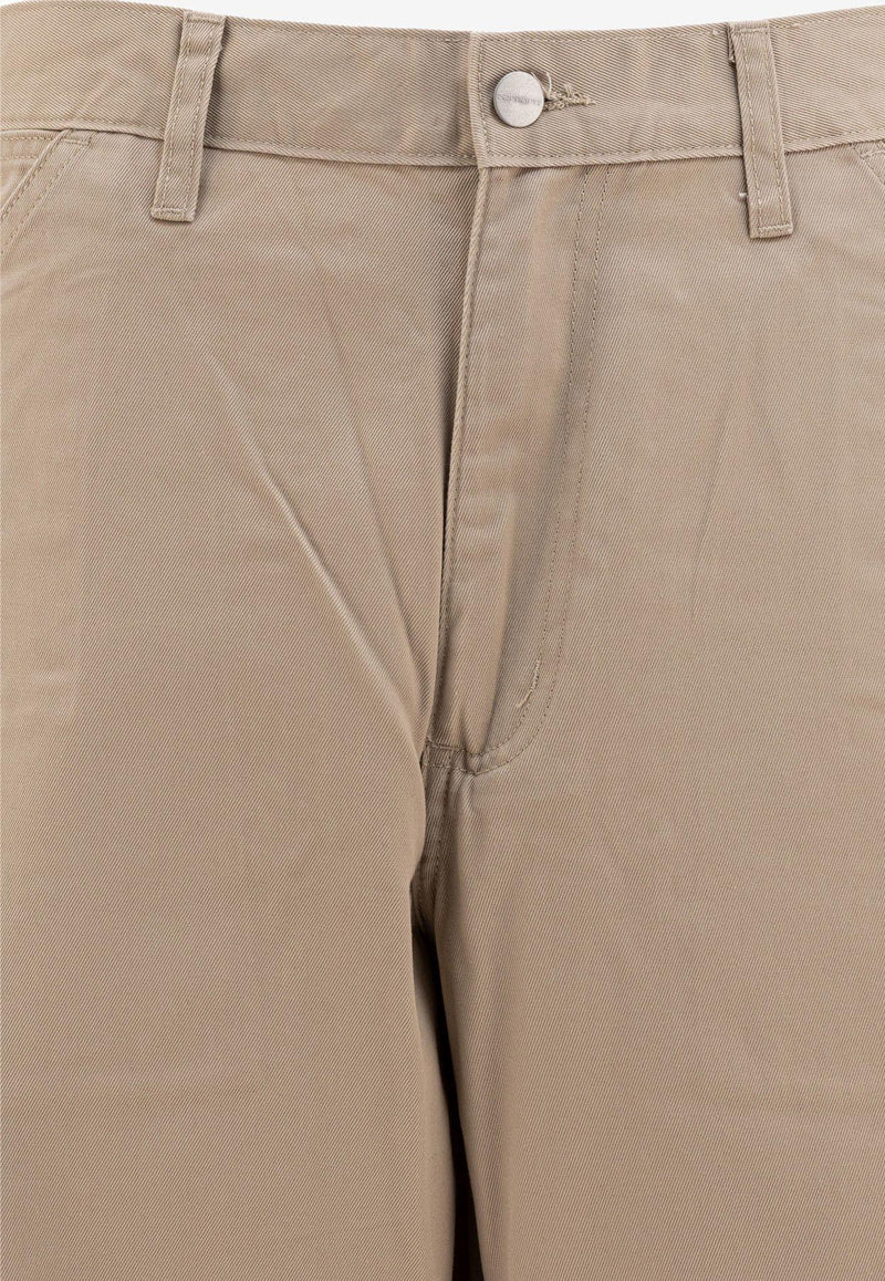 Carhartt Wip Single-Knee Straight Pants Beige I034907G1.02.32_78067