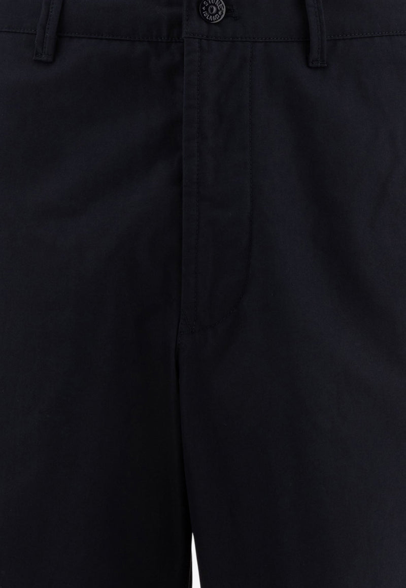 Stone Island Waterproof Chino Pants Blue 3100013S00F1V0020_78044