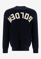 Golden Goose DB Ribbed Crewneck Sweater Blue GMP00841P00066250486_78089