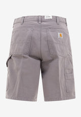 Carhartt Wip Double Knee Bermuda Shorts Gray I0347932LR.06_78201