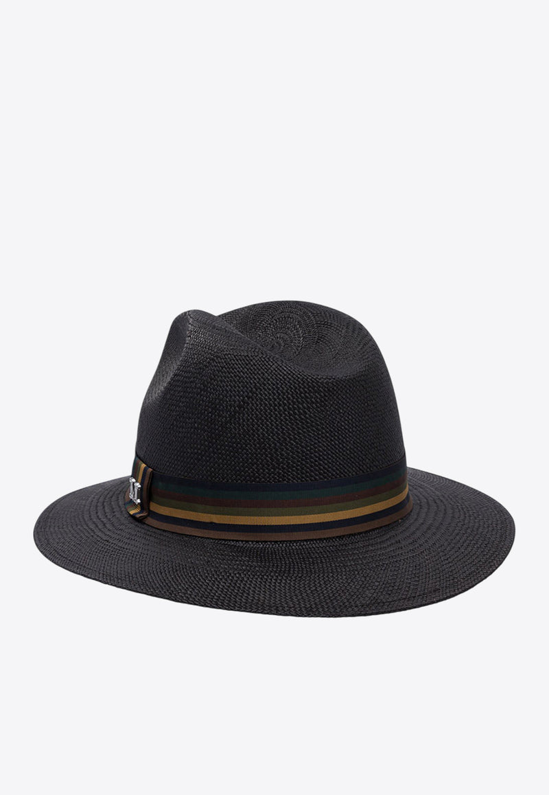 Max Mara Rodesia Striped Bucket Hat Black 2514571042600RODESIA005_78178