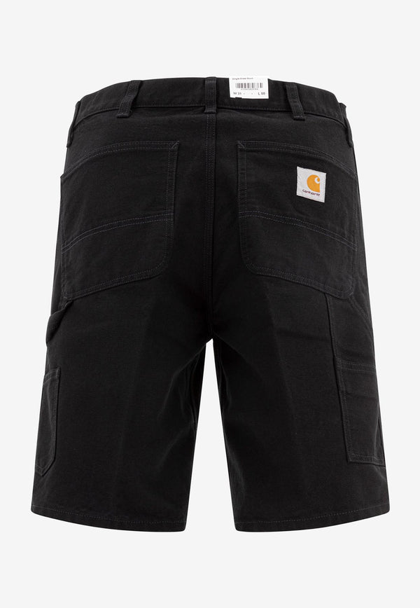 Carhartt Wip Single Knee Bermuda Shorts Black I02794289.02_78297