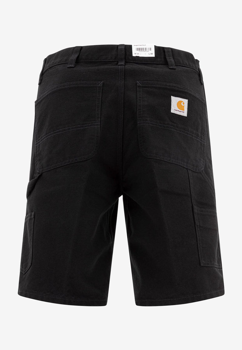 Carhartt Wip Single Knee Bermuda Shorts Black I02794289.02_78297