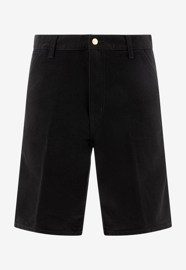 Carhartt Wip Single Knee Bermuda Shorts Black I02794289.02_78297