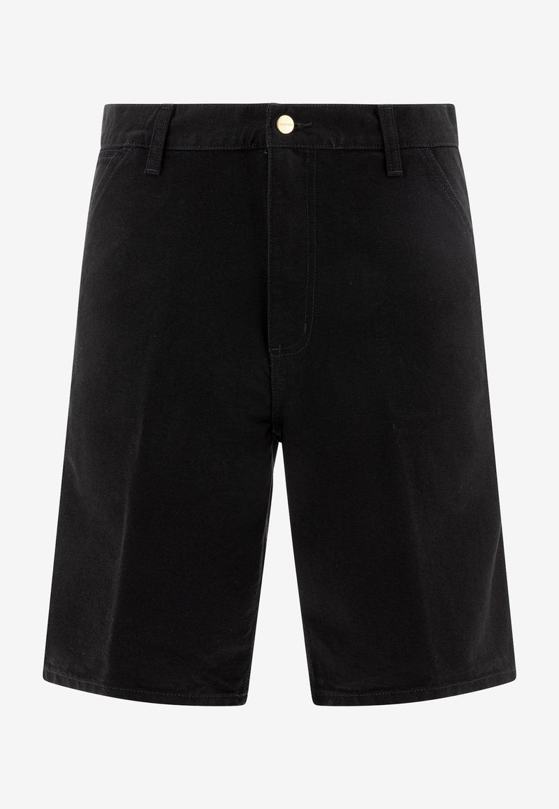 Carhartt Wip Single Knee Bermuda Shorts Black I02794289.02_78297