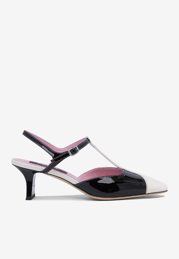 Carel Paris Isadora 40 Leather Pumps Monochrome ISADORA332765_78323