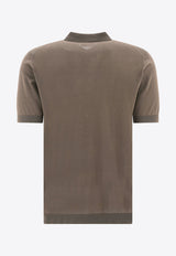 John Smedley Adrian Polo T-shirt Brown ADRIANBEIGE_78409