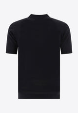 John Smedley Adrian Polo T-shirt Black ADRIANBLACK_78411