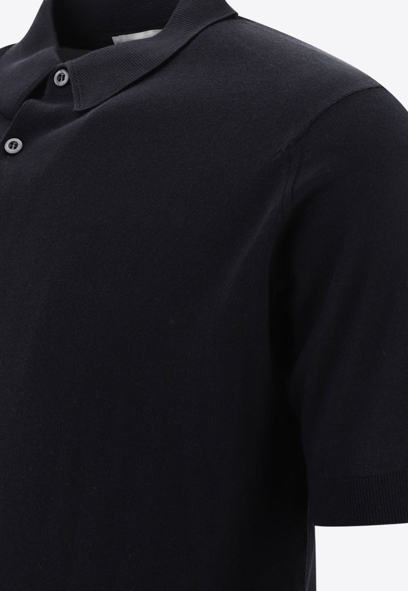 John Smedley Adrian Polo T-shirt Black ADRIANBLACK_78411