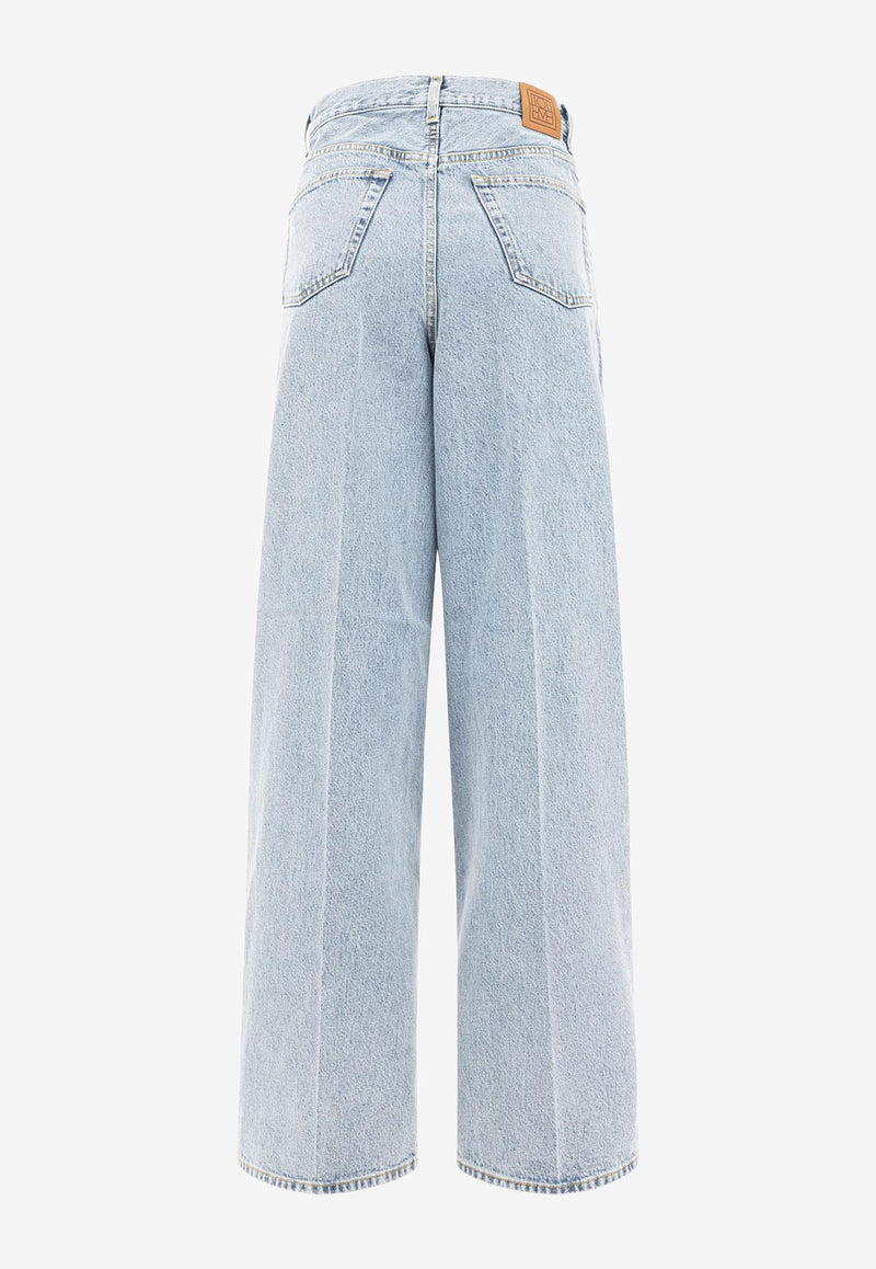Toteme Washed Straight-Leg Jeans Blue 242-WRB2426-FB0045184_78369