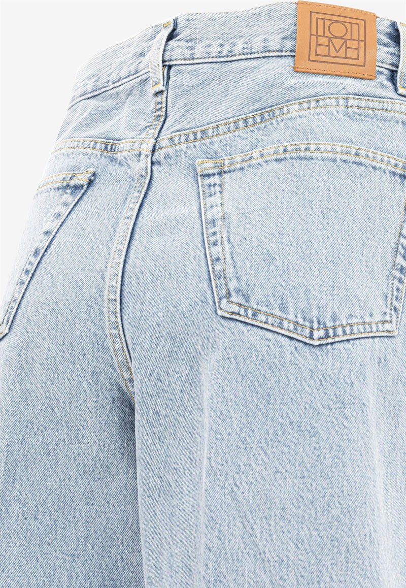 Toteme Washed Straight-Leg Jeans Blue 242-WRB2426-FB0045184_78369