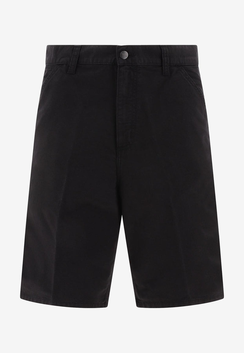 Carhartt Wip Single-Knee Bermuda Shorts Black I03150489.GD_78439
