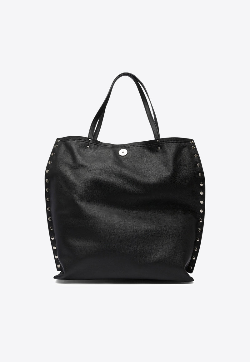 Zanellato Spasso Saeta Leather Tote Bag Black A SPASSO SAETA M0687901910000Z0001_78447