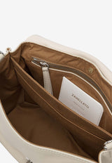 Zanellato Small Postina Leather Top Handle Bag Ivory POSTINA SAETA S0684751910000Z1191_78448