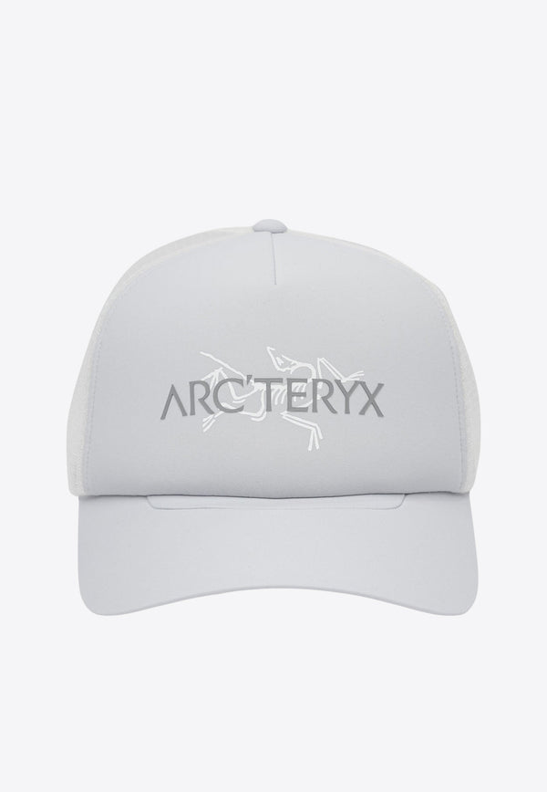 Arc'teryx Logo Print Baseball Cap White X000009488BIRD WORD TRUCKER HATSOLITUDE/ARC_78476