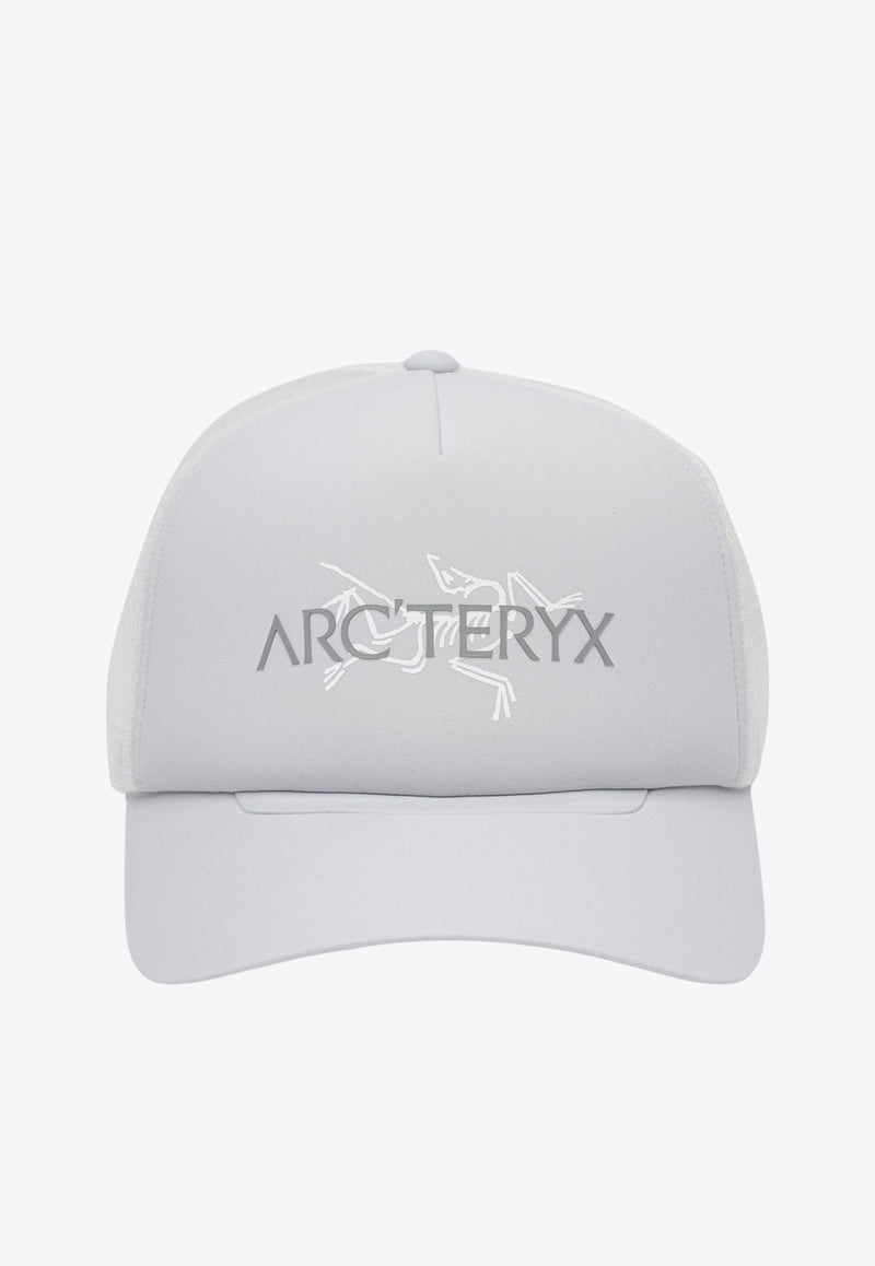 Arc'teryx Logo Print Baseball Cap White X000009488BIRD WORD TRUCKER HATSOLITUDE/ARC_78476
