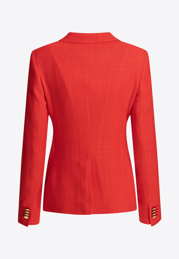 Tagliatore Coral Double-Breasted Slim-Fit Blazer Red J-CORAL1EK340159ER898_78497