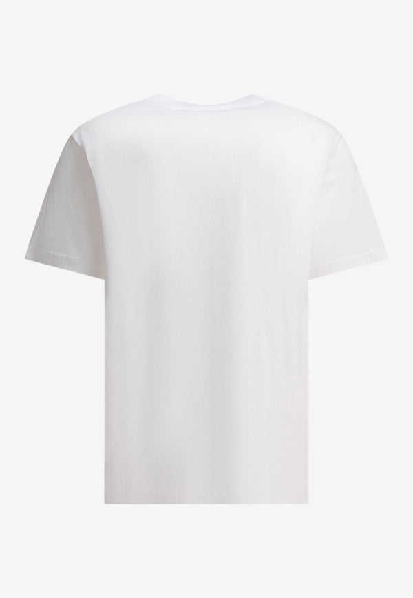 Norse Projects Logo-Embroidered Crewneck T-shirt N01-06700001_78571