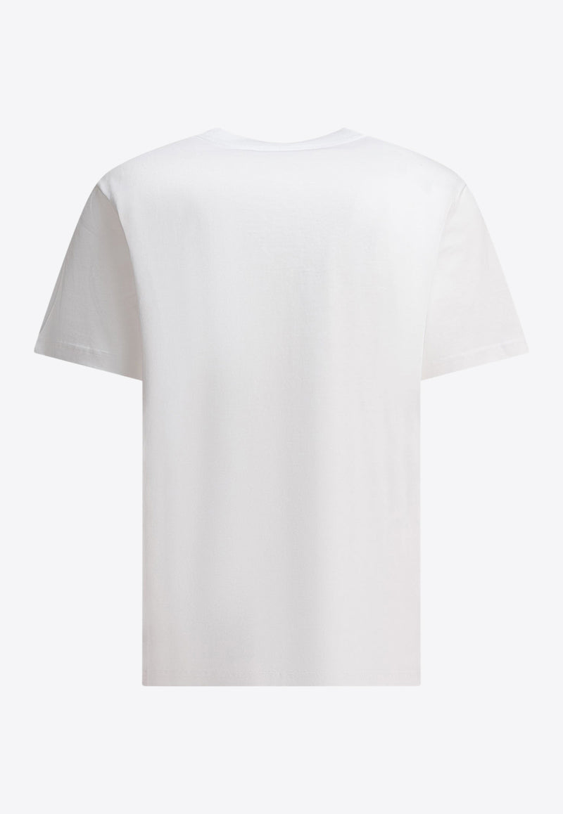 Norse Projects Logo-Embroidered Crewneck T-shirt N01-06700001_78571