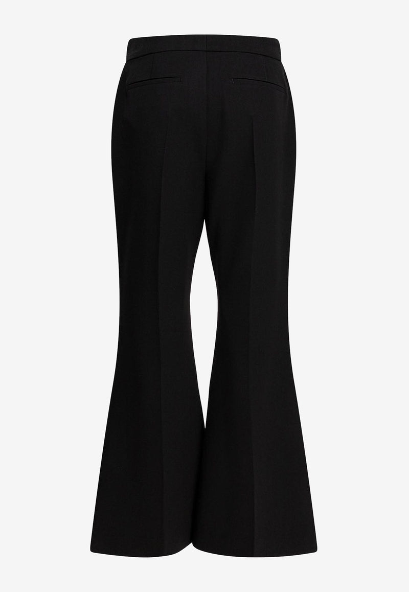 Givenchy Flared Cropped Pants Black BW515W15YR001_78654