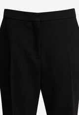 Givenchy Flared Cropped Pants Black BW515W15YR001_78654